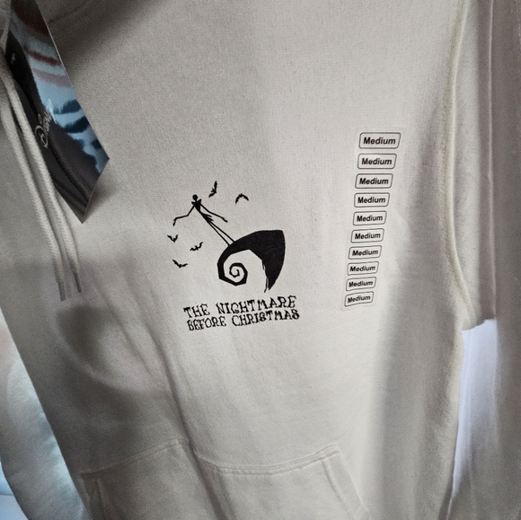 White Nightmare before Christmas hoodie - Picture 5 of 5